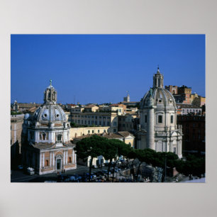 Poster Colonne de Trajan Rome Italie