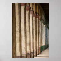 Colonnes de construction, La Havane, Cuba
