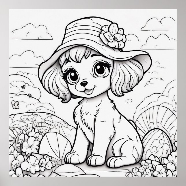 Poster Color Me Joli : -) (Devant)