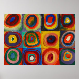 Poster Color Study, 1913 par Wassily Kandinsky