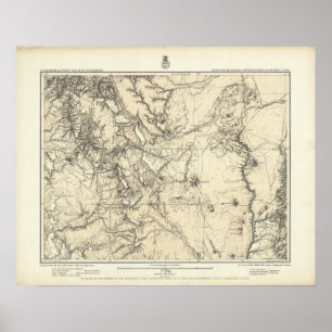 Poster Colorado et Nouveau-Mexique