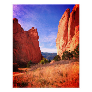 Poster Colorado Garden of the Gods Red Cliffs Park