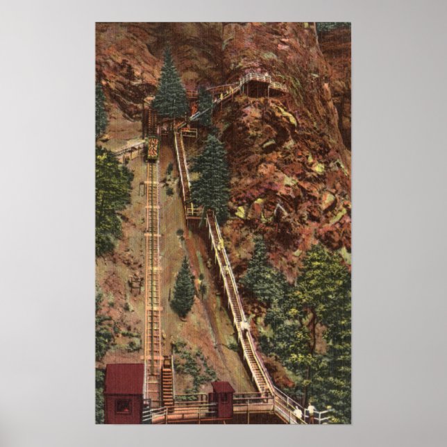 Poster Colorado Springs, CO (Devant)