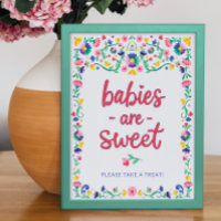 Coloré Floral Mexicain Fiesta Baby shower Treat