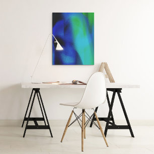 Poster coloré Gradient Vintage Gradient coloré