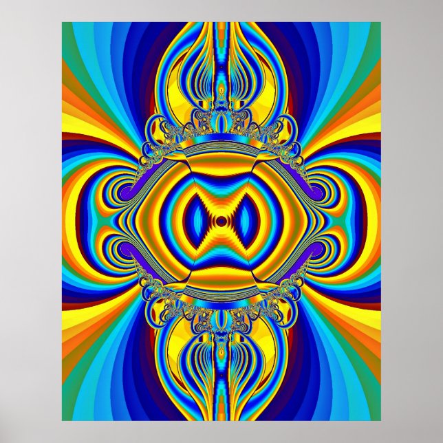 Poster Colorful Abstract Background-14334 (Devant)