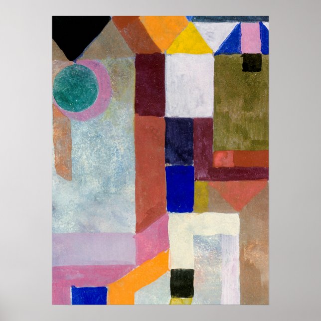 Poster Colorful Architecture (Devant)