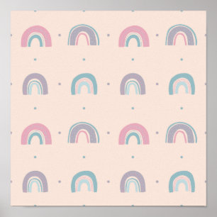 Poster Colorful Pastel Rainbow #6