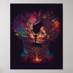 Poster Colorful Soulmate : A rooted Feeling and Love