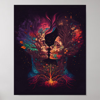 Poster Colorful Soulmate : Un sentiment enraciné et l'amo