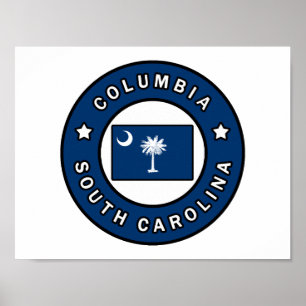 Poster Columbia South Carolina
