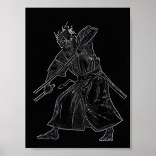 Poster Combattant d'épée