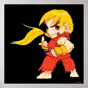 Poster Combattant superbe II Turbo Ken de puzzle