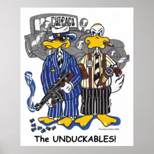 Poster Combattants criminels de Chicago
