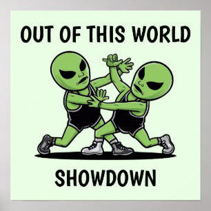 Poster Combattre les Aliens