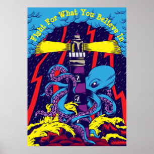 Poster Combattre Pour Ce Dans Quoi Vous Croyez