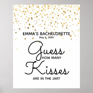 Poster combien de baisers y a-t-il dans le jeu de jar de 