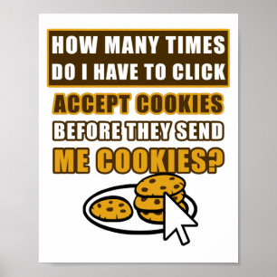 Poster Combien De Fois Dois-Je Cliquer Pour Accepter Les 