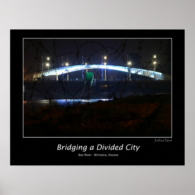 Poster Combler une ville divisée (Devant)