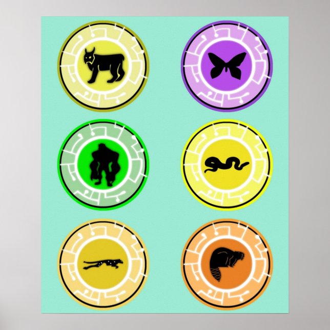Poster combo de kratts sauvages v2 (Devant)