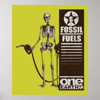 Poster Combustibles fossiles