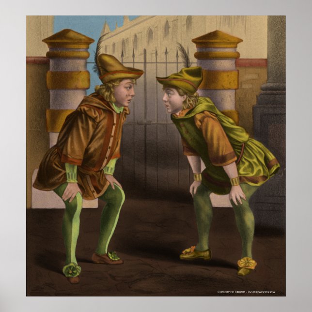 Poster Comédie des erreurs Imprimer (Devant)