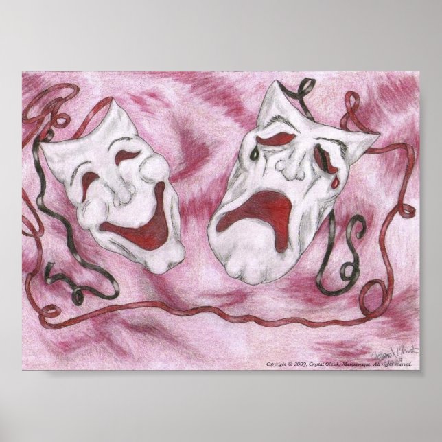 Poster Comédie et tragédie (Devant)