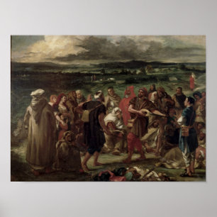 Poster Comédiens ou bouffons arabes, 1848