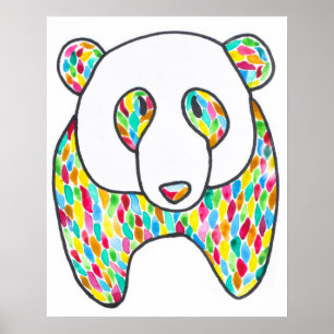Poster Comfort Panda De Megaflora
