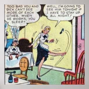 Poster Comic vintage classique