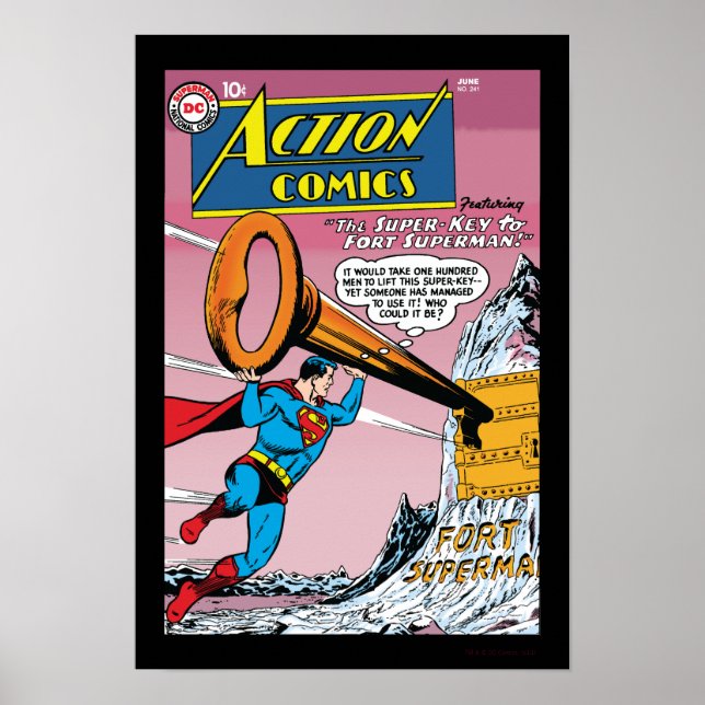 Poster Comics d'action #241 (Devant)