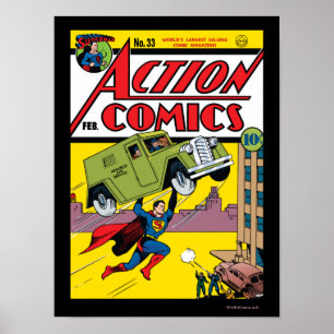 Poster Comics d'action #33
