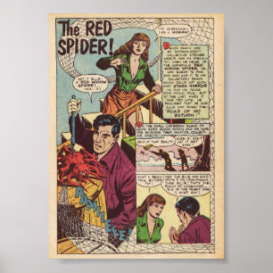 Poster Comique vintage