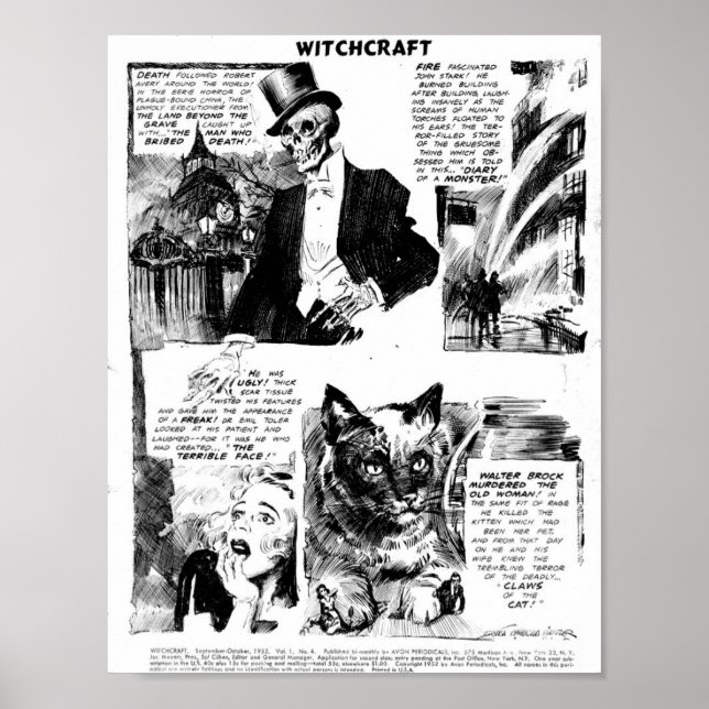 Poster Comique vintage (Devant)