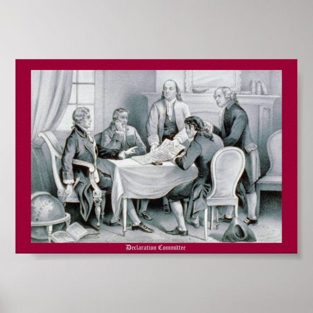 Poster Comité de déclaration (Devant)