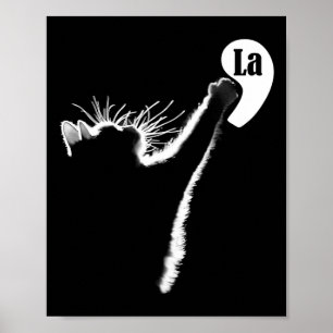 Poster Comma La Cat Chat Enfant Dames Votez Rosie Le R