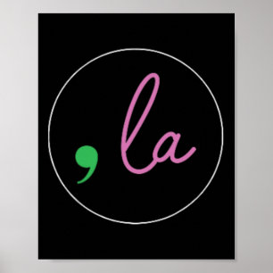 Poster Comma La Kamala Harris Pour L'Élection De Présiden