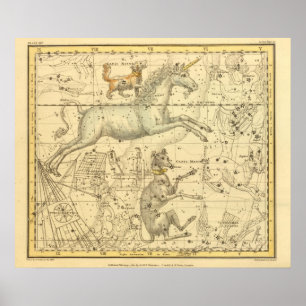 Poster Commandant de Canis, mineur de Canis, Monoceros,