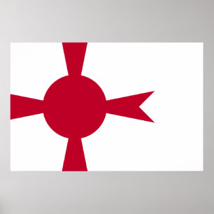 Poster Commandant Of Imperial Japanese Navy, drapeau du