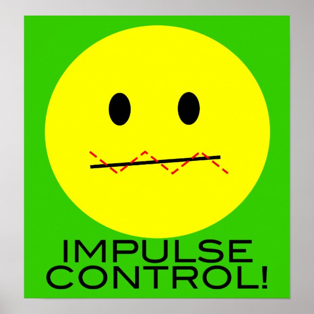 Poster 'commande d'impulsion FACE IMPRIMER (Devant)