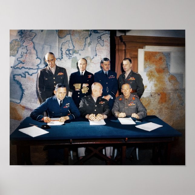 Poster Commandement suprême - Force expéditionnaire allié (Devant)