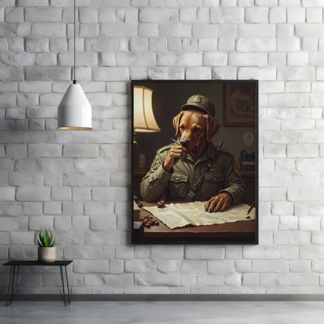 Poster Commandes à mâcher, miettes et questions de confia (Créateur téléchargé)