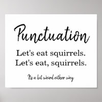 Commas de ponctuation drôle blanc