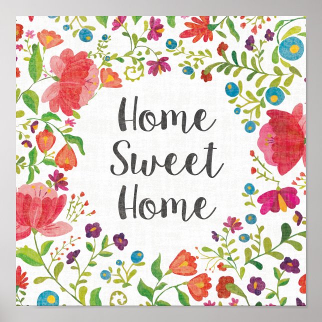 Poster Comme Frida V | Maison Sweet Home (Devant)