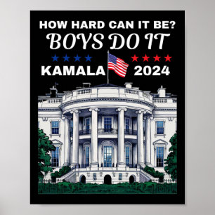 Poster Comme les garçons peuvent être durs faire Kamala H