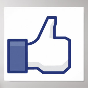 Poster Comme Main - Pouce vers le haut