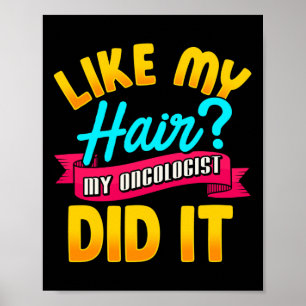 Poster Comme mes cheveux, mon oncologue l'a fait Chimioth
