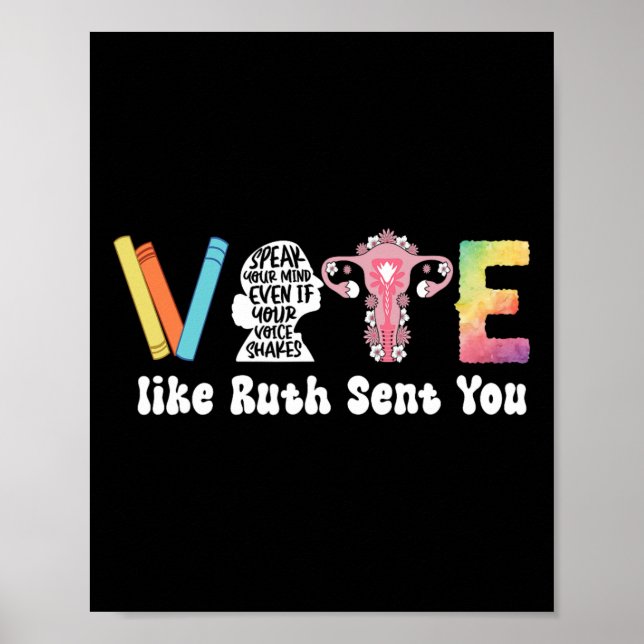 Poster Comme Ruth Vous A Envoyé Tee1 (Devant)