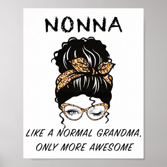 Poster Comme Une Grand-Mère Normale Seulement Des Mères P (Devant)