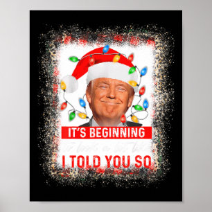 Poster Commence à ressembler beaucoup à ce que je vous ai